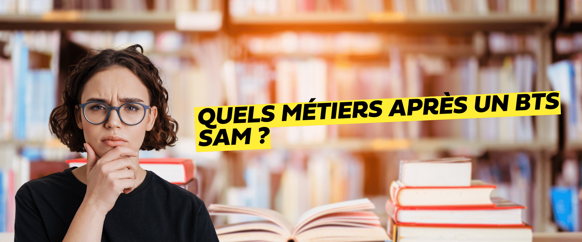 une étudiant se posant des questions Quels métiers après un BTS SAM ?